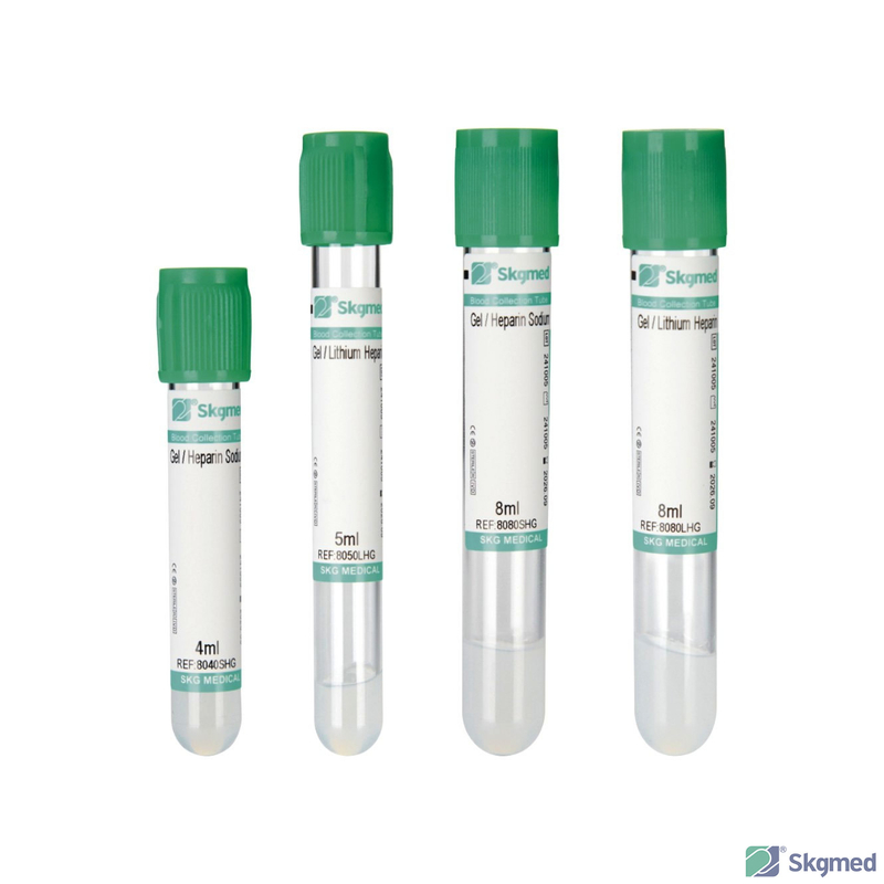 Heparin & Separate Gel Tube Vacuum Blood Collection Tube 