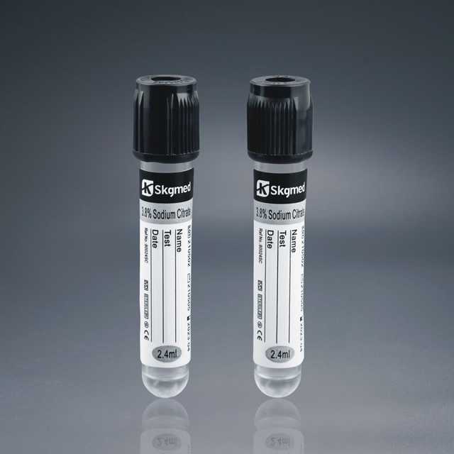 ESR 3.8% Sodium Citrate 13X75mm Vacuum Blood Collection Tube 