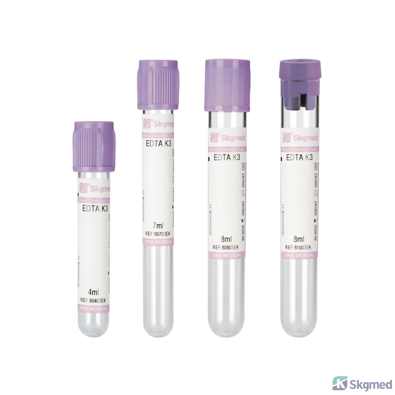 Vacuum Blood Collection Tube EDTA K3 Anti Coagulated Dugo Sample