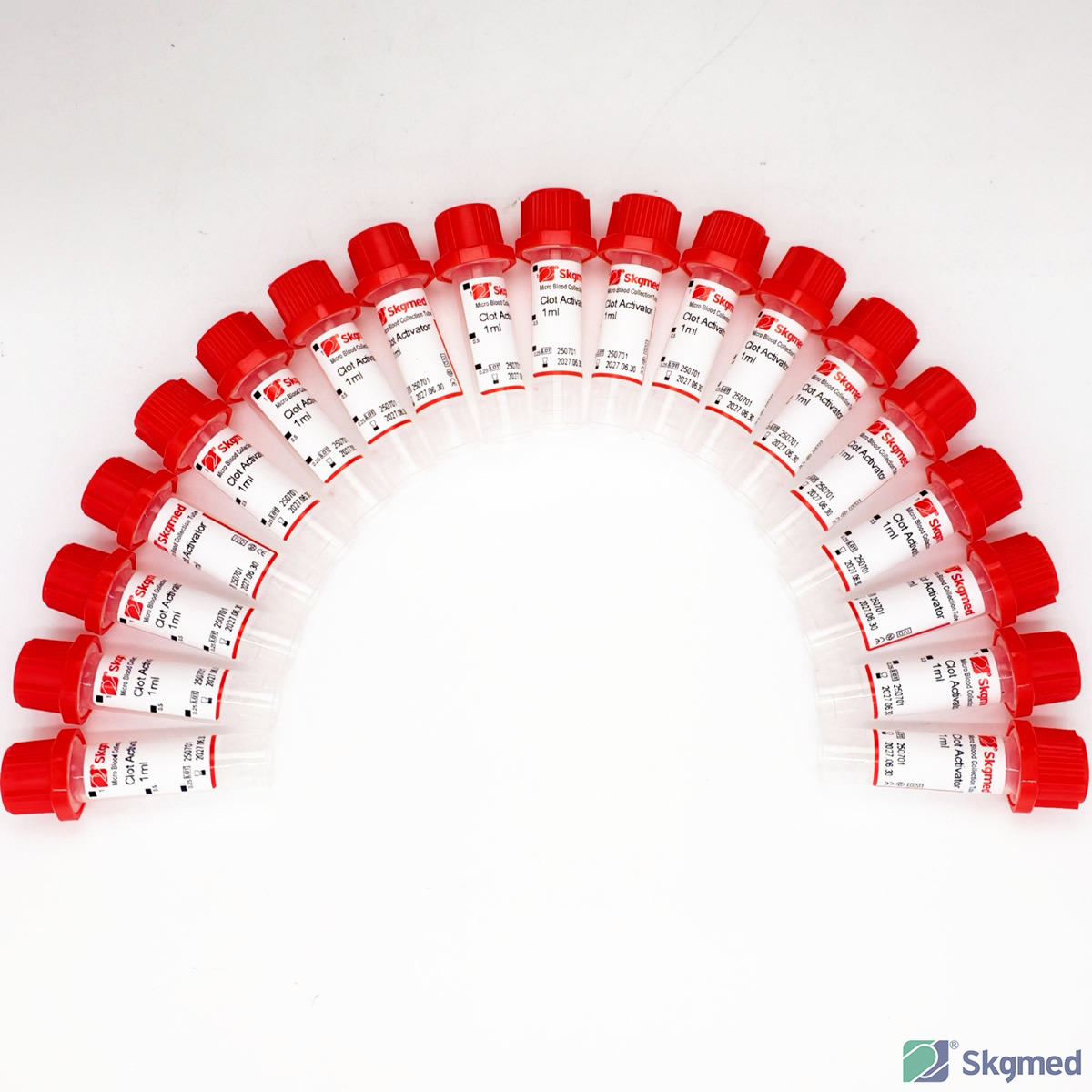 Micro Blood Collection Tube Clot Activator or Plain 0.5ml or 1.0ml