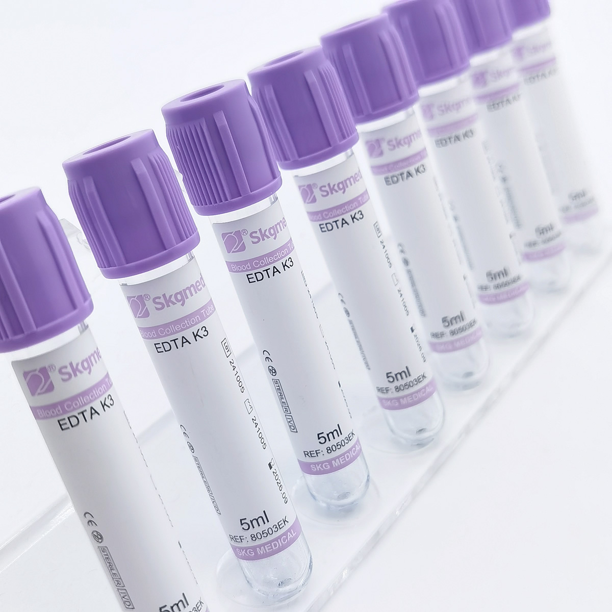 Vacuum Blood Collection Tube EDTA K3 Anti Coagulated Dugo Sample