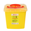 5L Rotary Lid Sharps Container with Integrated Carrying Handle