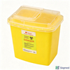 5L Flip-Top Sharps Container