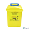10L Sharps Container with Built-In Automatic Needle Remover