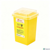 Sharps Container 1L – Biohazard Needle Disposal Box with Secure Lid